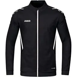 Produktbild: JAKO Kinder Polyesterjacke Challenge, Schwarz/Weiß, 128