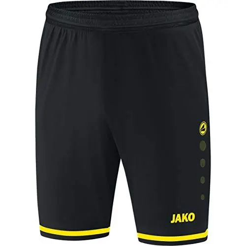 Produktbild: JAKO Kinder Sporthose Striker 2.0, schwarz/citro, 128, 4429