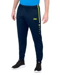 Produktbild: JAKO Unisex Kinder Active Trainingshose, Marine/Neongelb, 152 EU
