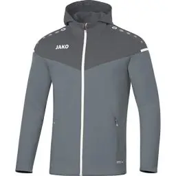 Produktbild: JAKO Herren Kapuzenjacke Champ 2.0, steingrau/anthra light, M, 6820