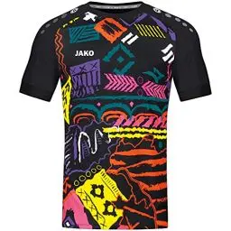Produktbild: JAKO Unisex Kinder Tropicana (Kurzarm) Fußballtrikot KA, Retro, 152 EU