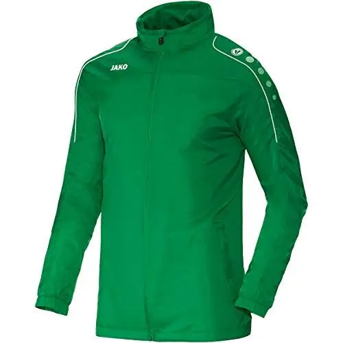 Produktbild: JAKO Unisex Kinder jakke i slags vejr team Allwetterjacke, Sportgrün, 140 EU