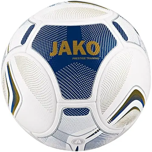 Produktbild: JAKO Unisex Trainingsball Prestige, Weiß/Navy/Gold, 5