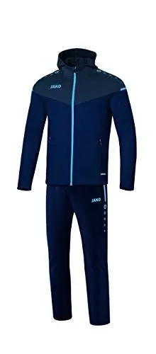Produktbild: Jako Herren Präsentationsanzug Champ 2.0 mit Kapuze, Marine/Darkblue/Skyblue, 3XL, M9620