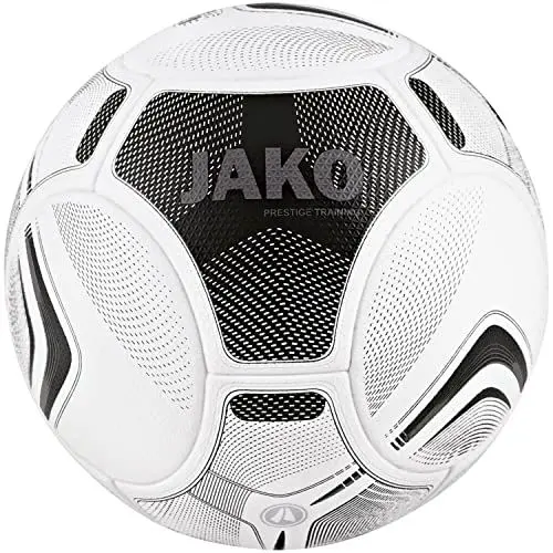 Produktbild: JAKO Unisex Trainingsball Prestige, Weiß/Schwarz/Steingrau, 5