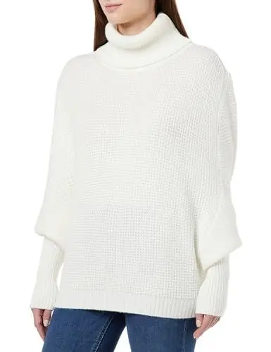 Produktbild: Jalene Women's Damen Strick Pullover 25825227-JA03, Weiss, M/L Sweater, Medium/Large