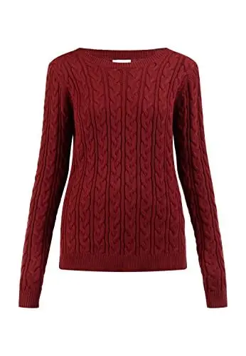 Produktbild: Jalene Women's Damen Strickpullover, Rot, M-L