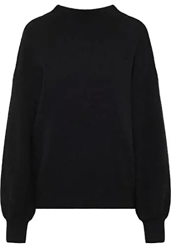 Produktbild: Jalene Women's Oversized Strick Pullover, Schwarz, M-L