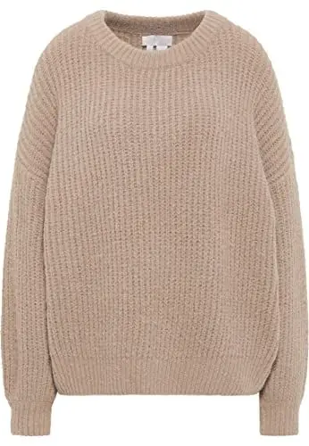Produktbild: Jalene Women's Rundhalspullover, Taupe, XS-S