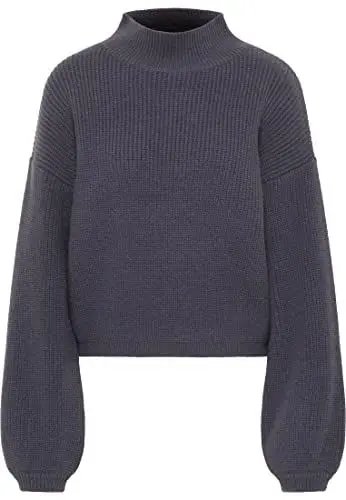 Produktbild: Jalene Women's Strick Pullover, Graublau, XS-S