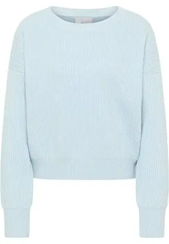 Produktbild: Jalene Women's Strick Pullover, hellblau, XL/XXL