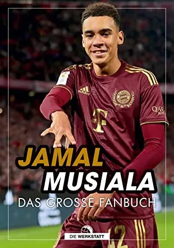 Produktbild: Jamal Musiala: Das große Fanbuch | Alles zum Superstar. Mit Interview und Rätselspaß für junge Fans.: Das große Fanbuch