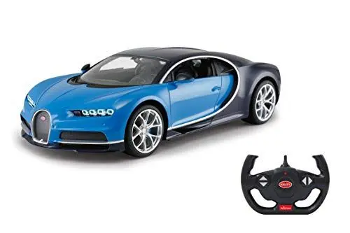 Produktbild: JAMARA 405135 - Bugatti Chiron 1:14 2,4Ghz - offiziell lizenziert, bis 1 Std. Fahrzeit bei 11 Kmh, LED, Perfekt nachgebildete Details, detaillierter Innenraum,hochwertige Verarbeitung