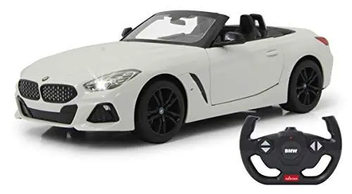 Produktbild: JAMARA 405174 - BMW Z4 Roadster 1:14 2,4GHz Tür manuell - offiziell lizenziert, bis 1 Std Fahrzeit, ca. 11 Kmh, perfekt nachgebildete Details, detaillierter Innenraum, LED Licht