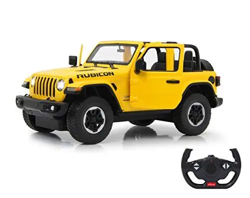 Produktbild: Jeep Wrangler JL 1:14 2,4GHz Tür manuell - offiziell lizenziert, bis 1 Std Fahrzeit, ca. 11 Kmh, perfekt nachgebildete Details, detaillierter Innenraum, LED Licht
