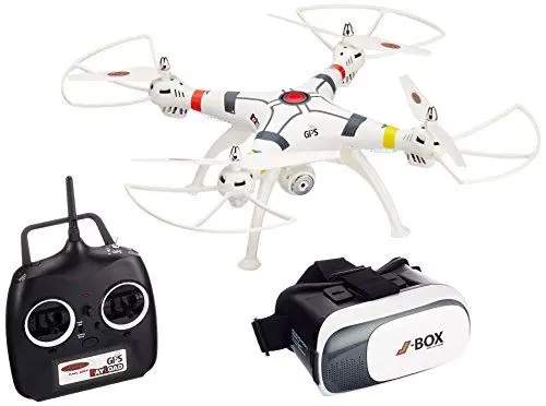 Produktbild: JAMARA 422035 - Payload GPS VR Drone Altitude HD FPV Wifi ComingHome - Position Hold via GPS, auto. Start-/ und Landefunktion, Höhenkontrolle, Track following -Flugbahn-Planung-Modus,Zuladung bis 350g