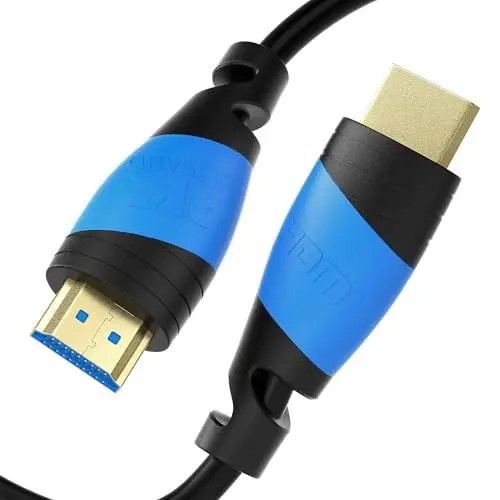 Produktbild: JAMEGA - 1,5m HDMI-Kabel 2.0 a/b - High Speed mit Ethernet - Ultra HD 4K 60Hz 4:4:4 HDR HDCP ARC 2160p CEC 3D 1080p Full HD Dolby Vision 18GBit s