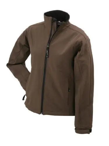 Produktbild: James & Nicholson Damen Jacke Softshelljacke braun (brown) X-Large