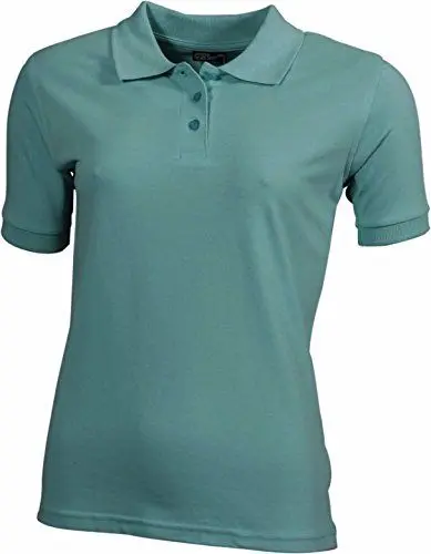 Produktbild: James & Nicholson Damen Ladies' Polo Poloshirt, Grün (grün Mint), X-Large