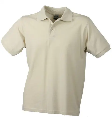 Produktbild: James & Nicholson Herren Classic Polo Poloshirt, Beige (Stone), XXL