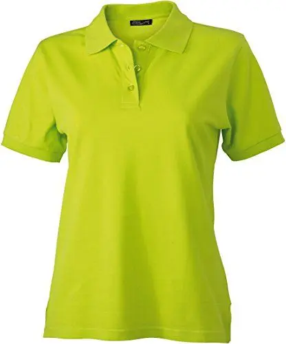 Produktbild: James & Nicholson Herren Classic Polo Poloshirt, Gelb (gelb Yellow), Large