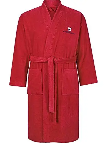 Produktbild: Jan Vanderstorm Herren Bademantel Janning, Rot, 52/54 - L