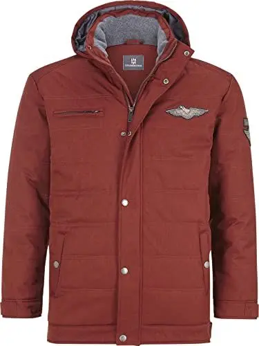 Produktbild: Jan Vanderstorm Herren Jacke Juhapekka (Herbstjacke, Winterjacke) dunkelrot 56