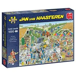 Produktbild: Jan van Haasteren Das Weingut - Puzzle 1000 Teile, 68x49cm