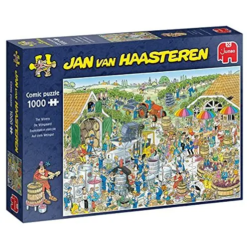 Produktbild: Jan van Haasteren Das Weingut - Puzzle 1000 Teile, 68x49cm