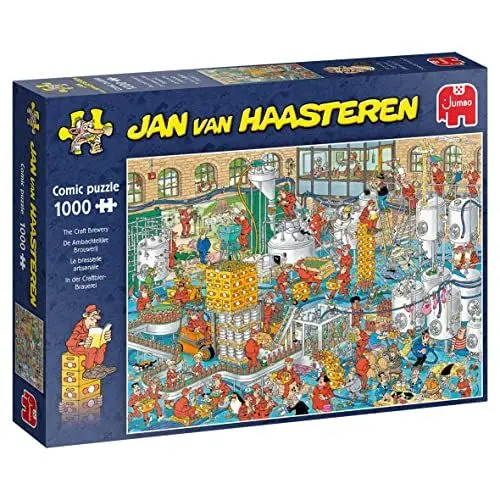 Produktbild: Jan Van Haasteren, Kraftbierbrauerei, Puzzle 1000 Teile Erwachsene