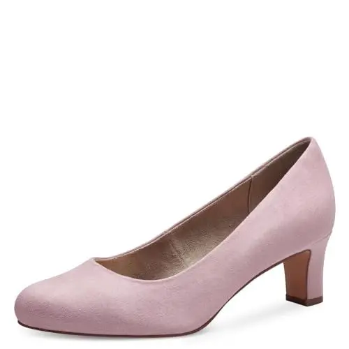 Produktbild: Jana Damen Pumps Kleiner Absatz Vegan, Rosa (Berry), 38 EU