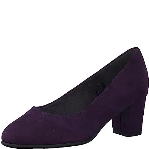 Produktbild: Jana Damen Pumps mit Blockabsatz Vegan, Violett (Purple), 40 EU