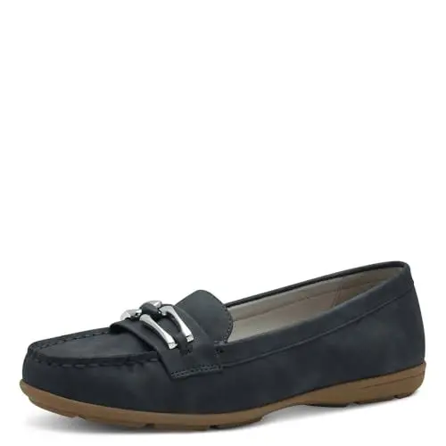 Produktbild: Jana Damen Slipper Leicht Vegan, Blau (Dunkelblau), 36 EU