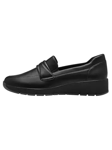 Produktbild: Jana Damen Slipper Elegant Vegan, Schwarz (Schwarz Nappa), 39 EU