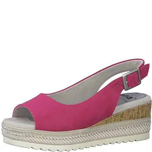 Produktbild: Jana Softline Damen 8-8-29660-20 Wedge Pumps, Fuxia, 37 EU