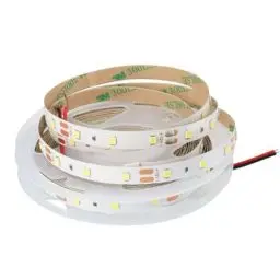 Produktbild: JANDEI - LED-Streifen 5 Meter 12V nicht wasserdicht, 300 LEDs, SMD 2835, Lichtleiste für Decke, Möbel, Zimmer, Vitrinen (Netzteil nicht enthalten) (Natürliches Licht 4200k)