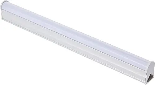 Produktbild: Jandei 4W 6000K T5 LED Rohr mit Halterungen und Kabel, 300 mm Länge, Warmweiß