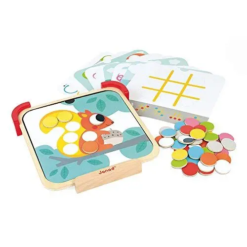 Produktbild: Janod - I Learn Colours - Magnetic Educational Toy - For children fom the Age of 2, J05321