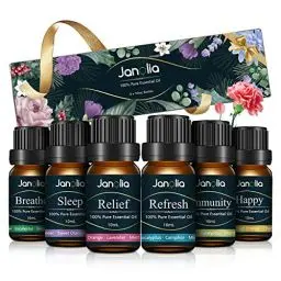 Produktbild: Janolia Ätherisches Öle Set, Upgrade-Paket,Reines Natürliche Duftöle Set für Diffuser Entspannung Schlaf verbessern