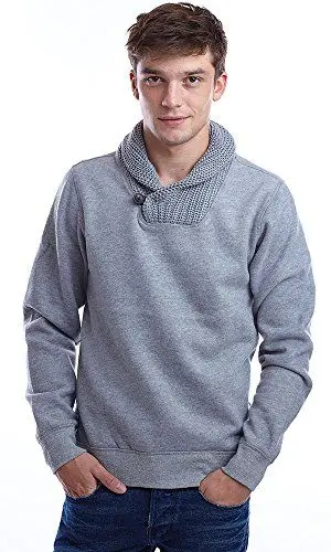 Produktbild: Japan Rags Herren HGOMARI000000ML Sweatshirt, Grau (Grey Mélange), Medium (Herstellergröße: M)