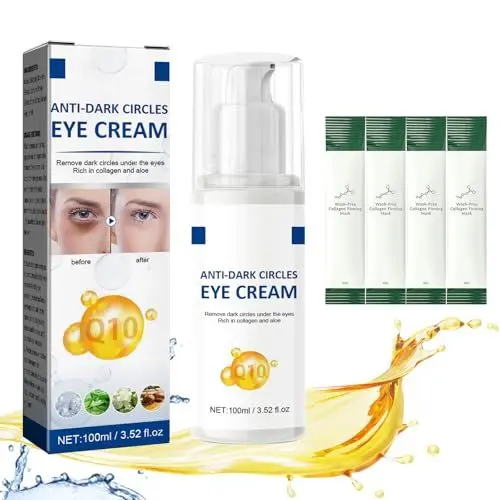 Produktbild: Jasminsalbe Augenringe Augencremes, Jasmin Salbe Augen Mit Collagenaktiv-Jasmin Salbe Augen, Gegen Tränensäcke Falten und Schwellungen Augenlidcreme, Augenpflege für Straffe und Frische Augen 100ml