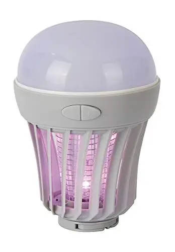 Produktbild: Jata Hogar MELI0320 Insektenentferner und tragbare Lampe mit 3 Intensitätsstufen, 6 x UV-LED-Lampen als Lockstoff, wasserdicht, Aktionsbereich: 25 m², Verwendung im Innen- und Außenbereich