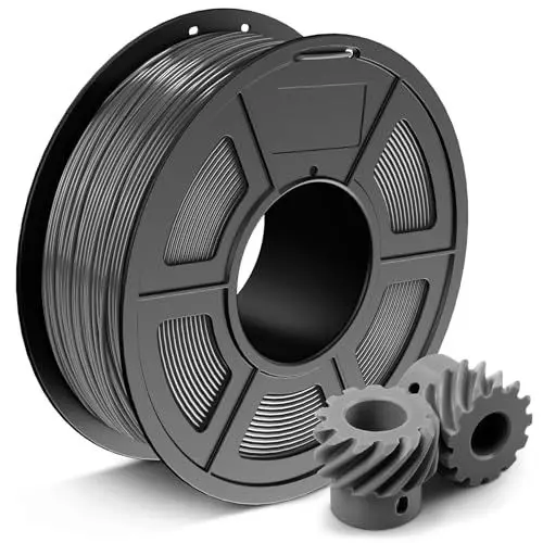 Produktbild: JAYO ABS Filament 1.75mm, 3D Drucker Filament Mit Niedriger Drucktemperatur, Kein Druckergehäuse Erforderlich, Maßgenauigkeit +/- 0.02mm, 1KG Spule (2.2LB), Grau