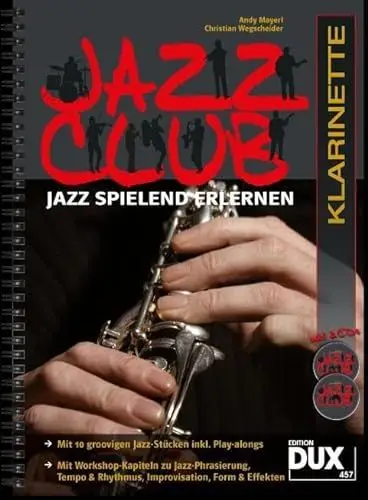 Produktbild: Jazz Club Klarinette: Jazz spielend erlernen