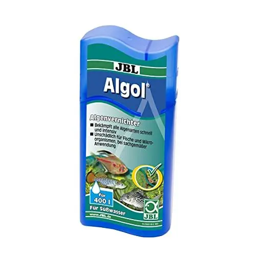 Produktbild: JBL Algol 2302200 Algenvernichter, Für Süßwasser-Aquarien, Unschädlich für Fische, 100 ml