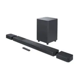 Produktbild: JBL Bar 1300 – Kompakte 11.1.4-Kanal-Soundbar für Heimkino Sound-System – Mit abnehmbaren Surround-Lautsprechern, MultiBeamTM und Dolby Atmos Surround Sound – Schwarz