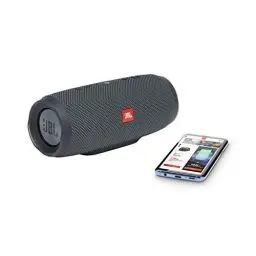 Produktbild: JBL Charge Essential Bluetooth Bluetooth-Lautsprecher – Wasserfeste, portable Boombox mit integrierter Powerbank – Mit nur einer Akku-Ladung bis zu 20 Stunden kabellos Musik streamen