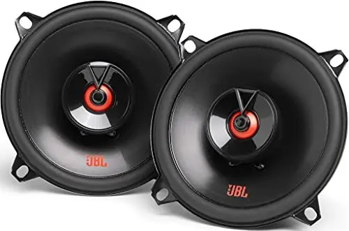 Produktbild: JBL Club 522F 2-Wege Auto Lautsprecher Set von Harman Kardon - 135 Watt Pro KFZ Autolautsprecher Boxen 13 cm, Black