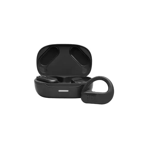 Produktbild: JBL Endurance Peak 3 – Kabellose aktive Ohrhörer mit IP68-Wasserschutz und bis zu 50 Stunden Akkulaufzeit – In Black