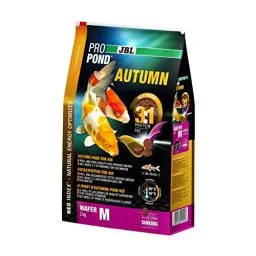 Produktbild: JBL Herbstfutter für Koi, Sinkende Futterwafer, Saisonfutter, ProPond Autumn, Größe M, 3,0 kg